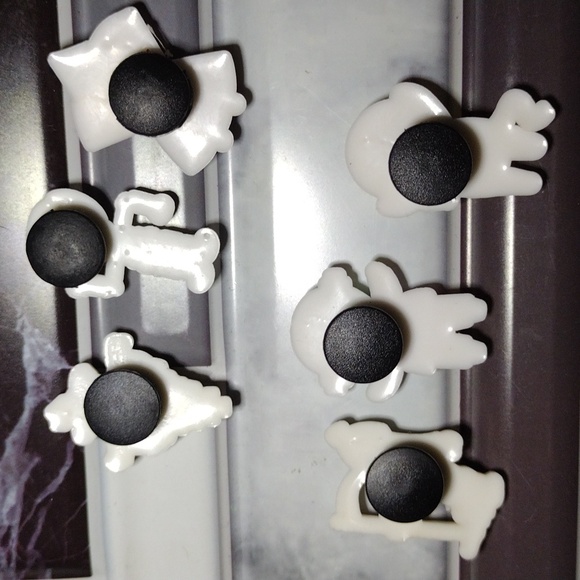 Halloween Ghouls Shoe Charms Set of 6 NEW - Picture 4 of 4